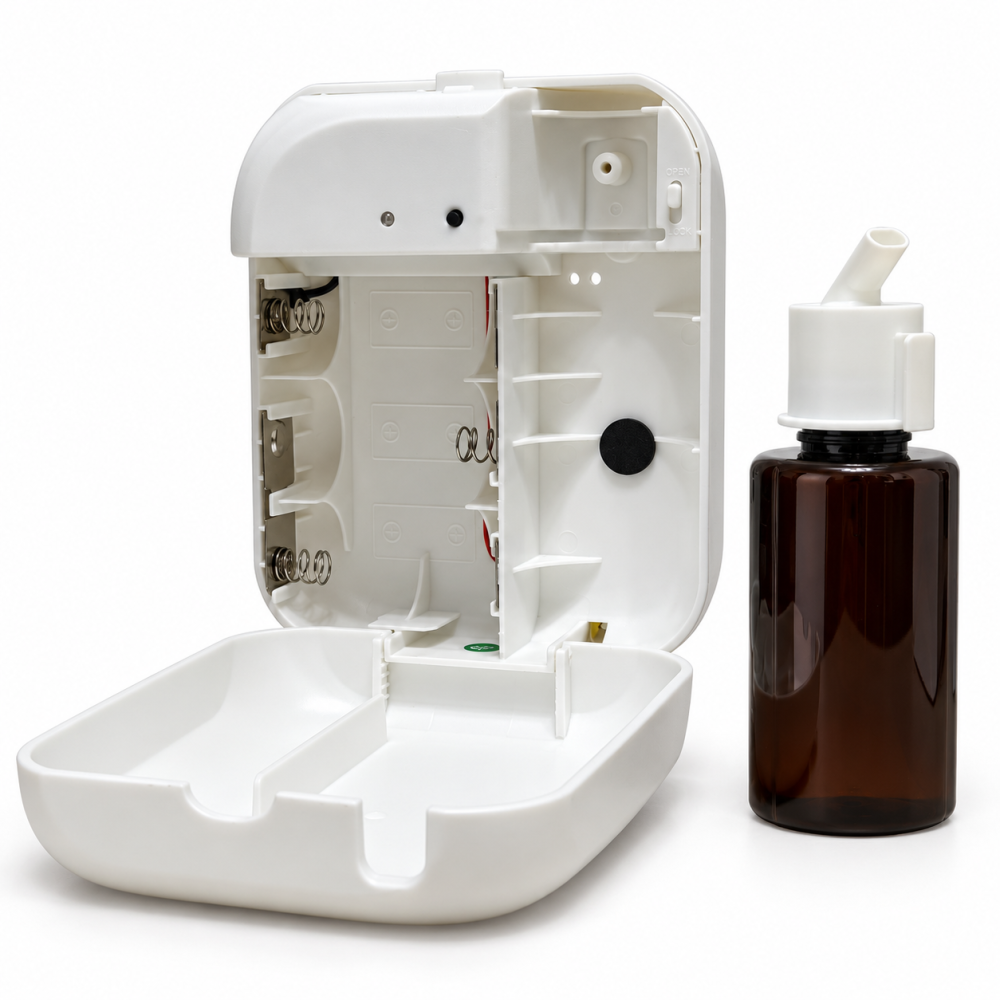 Difuzor profesional de parfum ambiental Nexo Pro White – fără cablu, 3 baterii R20, Bluetooth, până la 300 m³ / 100 m² [7]