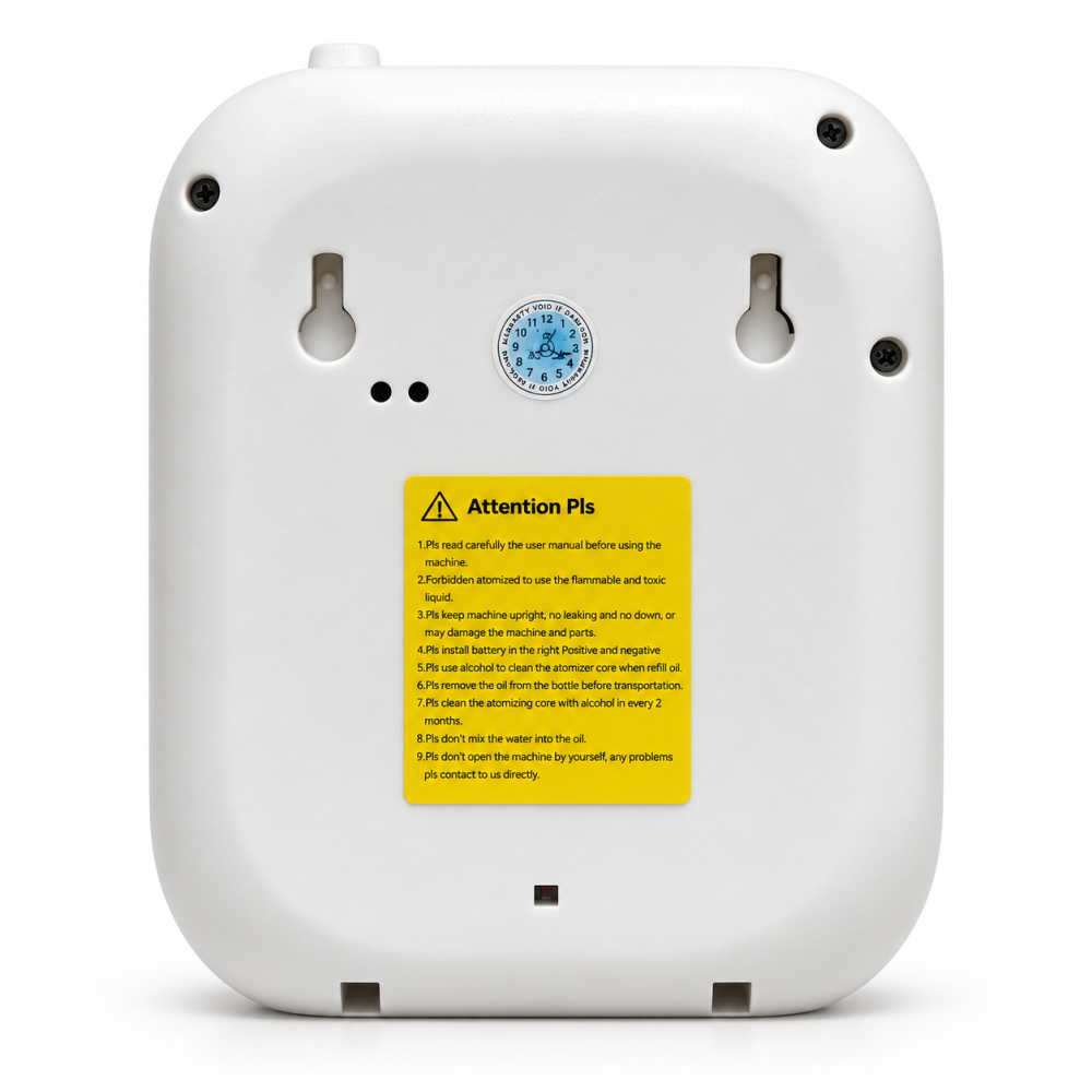 Difuzor profesional de parfum ambiental Nexo Pro White – fără cablu, 3 baterii R20, Bluetooth, până la 300 m³ / 100 m² [5]