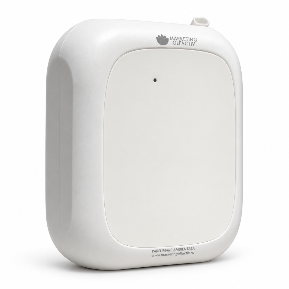 Difuzor profesional de parfum ambiental Nexo Pro White – fără cablu, 3 baterii R20, Bluetooth, până la 300 m³ / 100 m² [2]