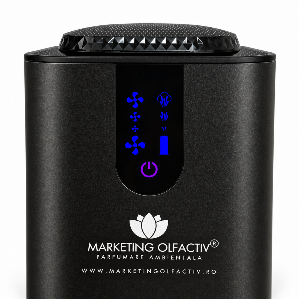 Explorer Tower Black – Difuzor profesional de parfum pentru spații mari, până la 2.000 m³ / 700 m², Bluetooth și rezervor de 800 ml [5]