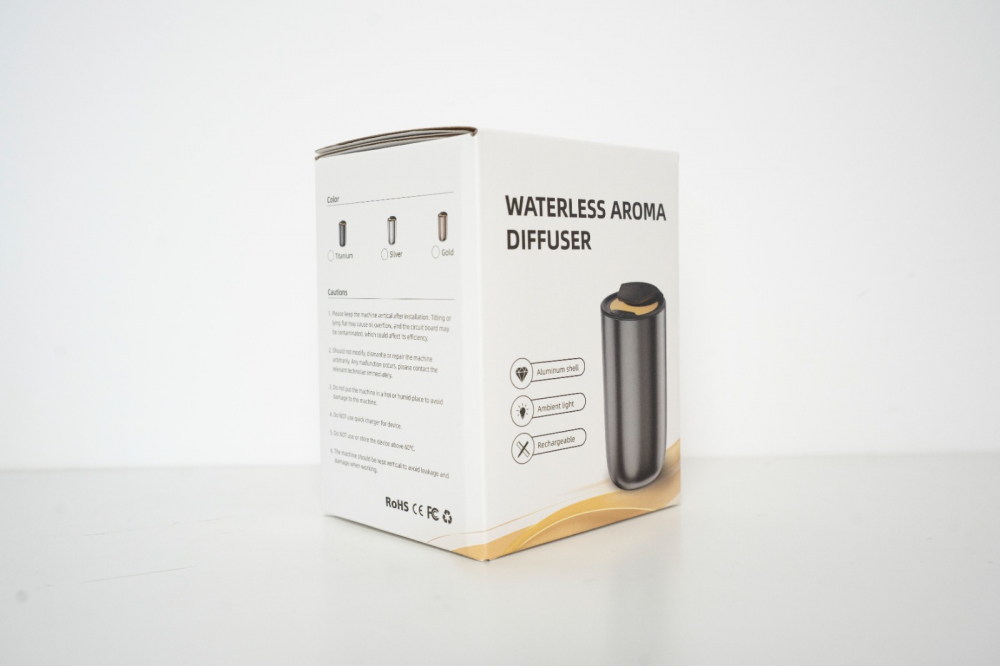 JustDrive Auriu - arta parfumului în mișcare, pentru interior auto de lux [5]