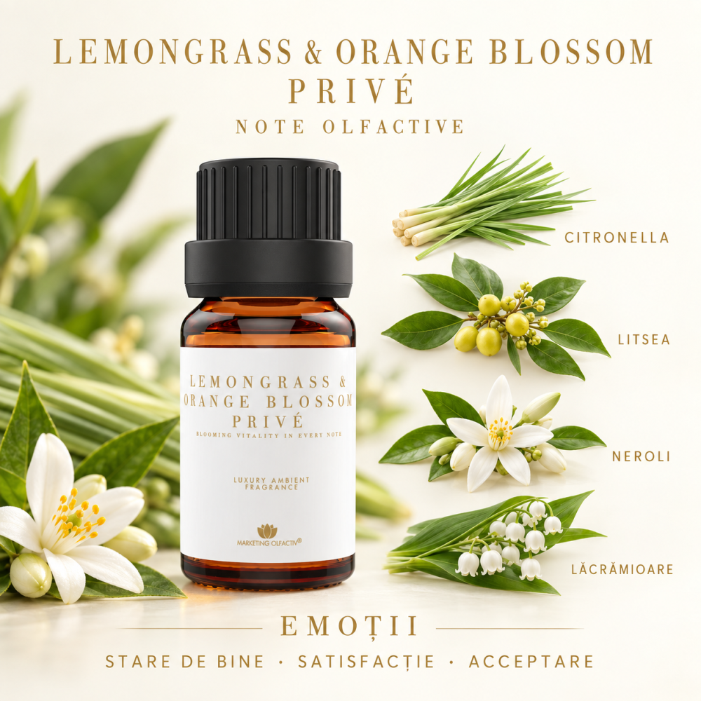Lemongrass & Orange Blossom Privé – Parfum ambiental profesional citric-floral, 10 ml – Marketing Olfactiv [5]
