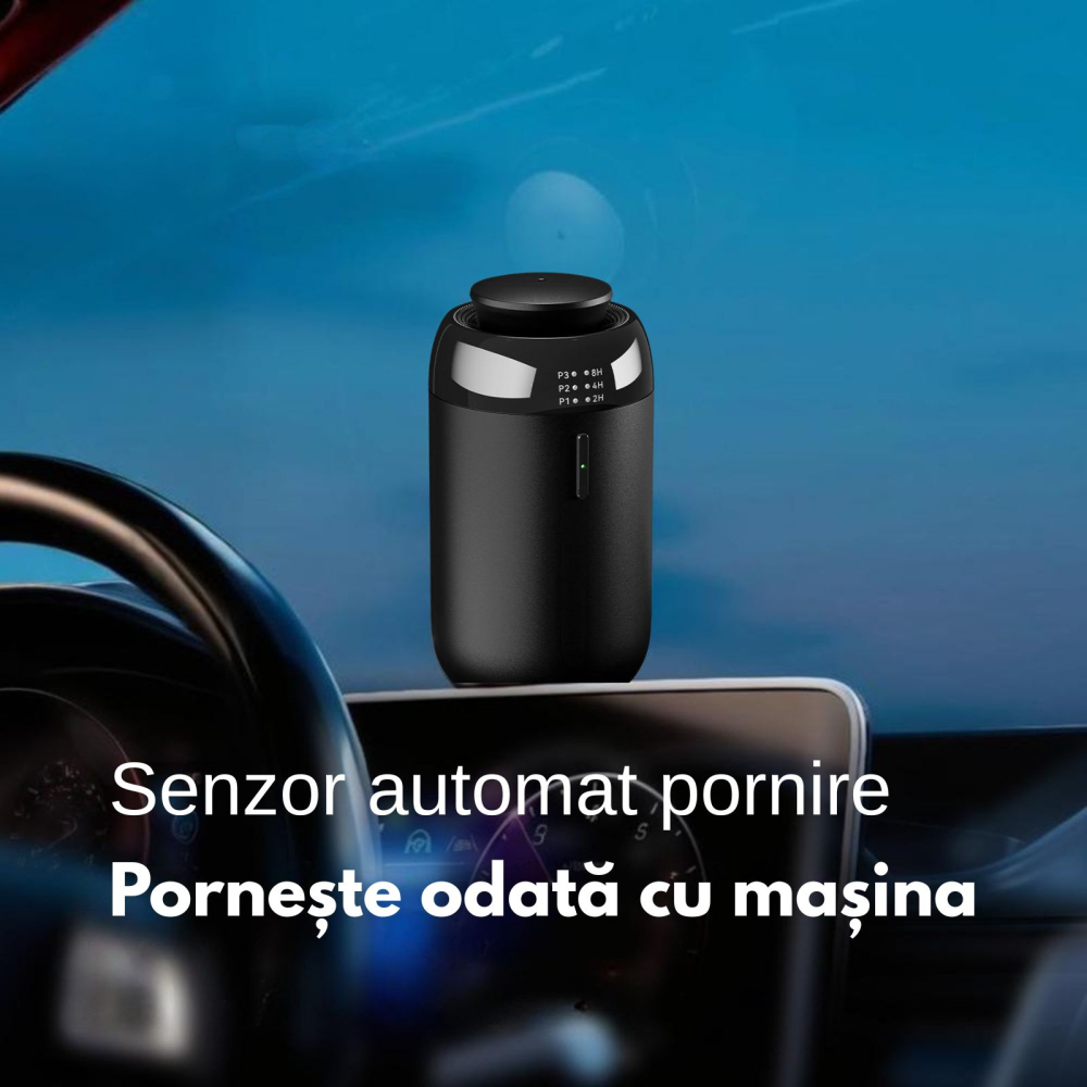 Difuzor de parfum NOLEAK Obsidian Black – eleganță, tehnologie și parfum de ambient rafinat [5]