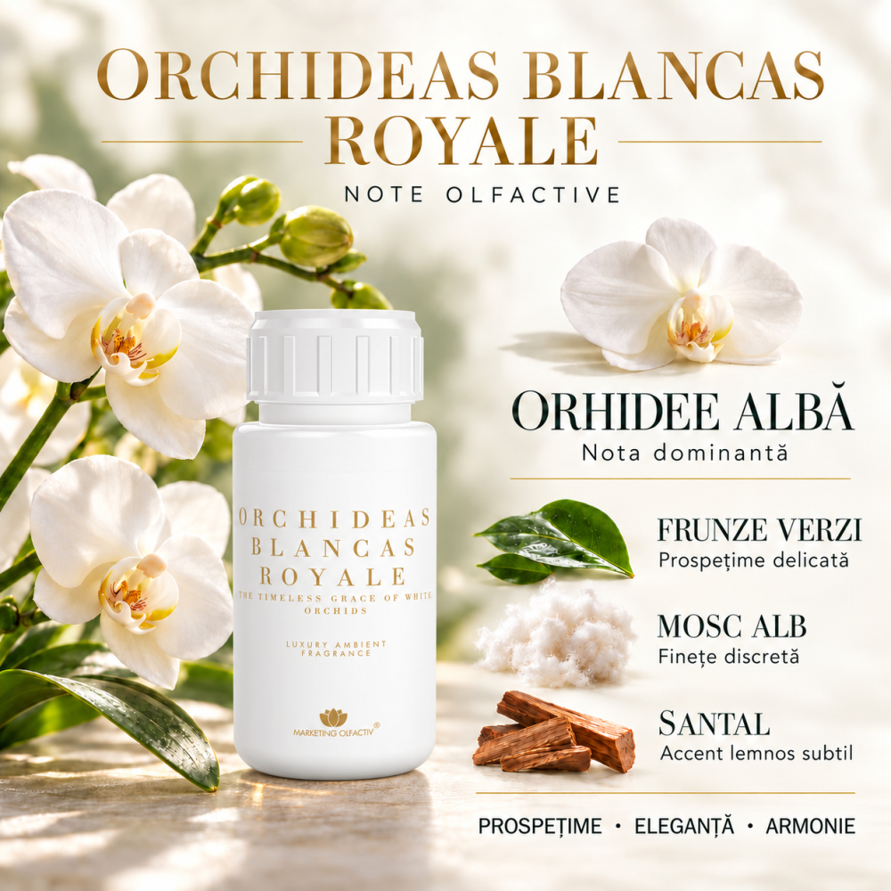 Orchideas Blancas Royale – Parfum ambiental cu orhidee albă, 100 ml [5]