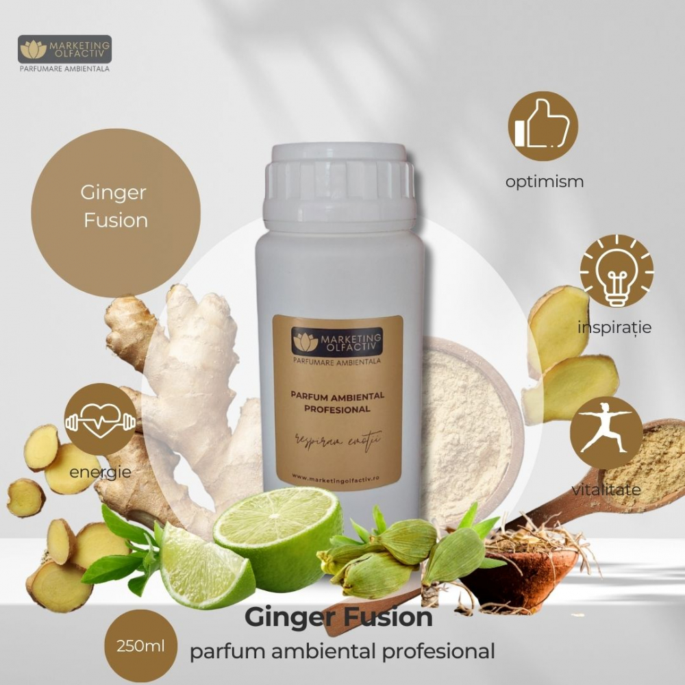 Ginger Fusion Ambient Fragrance - Refreshing and Energizing Freshness [2]
