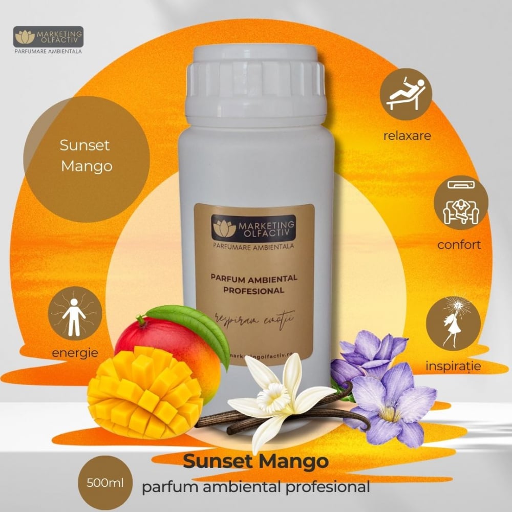 Parfum Ambiental Sunset Mango - Explozie Tropicală și Confort [2]