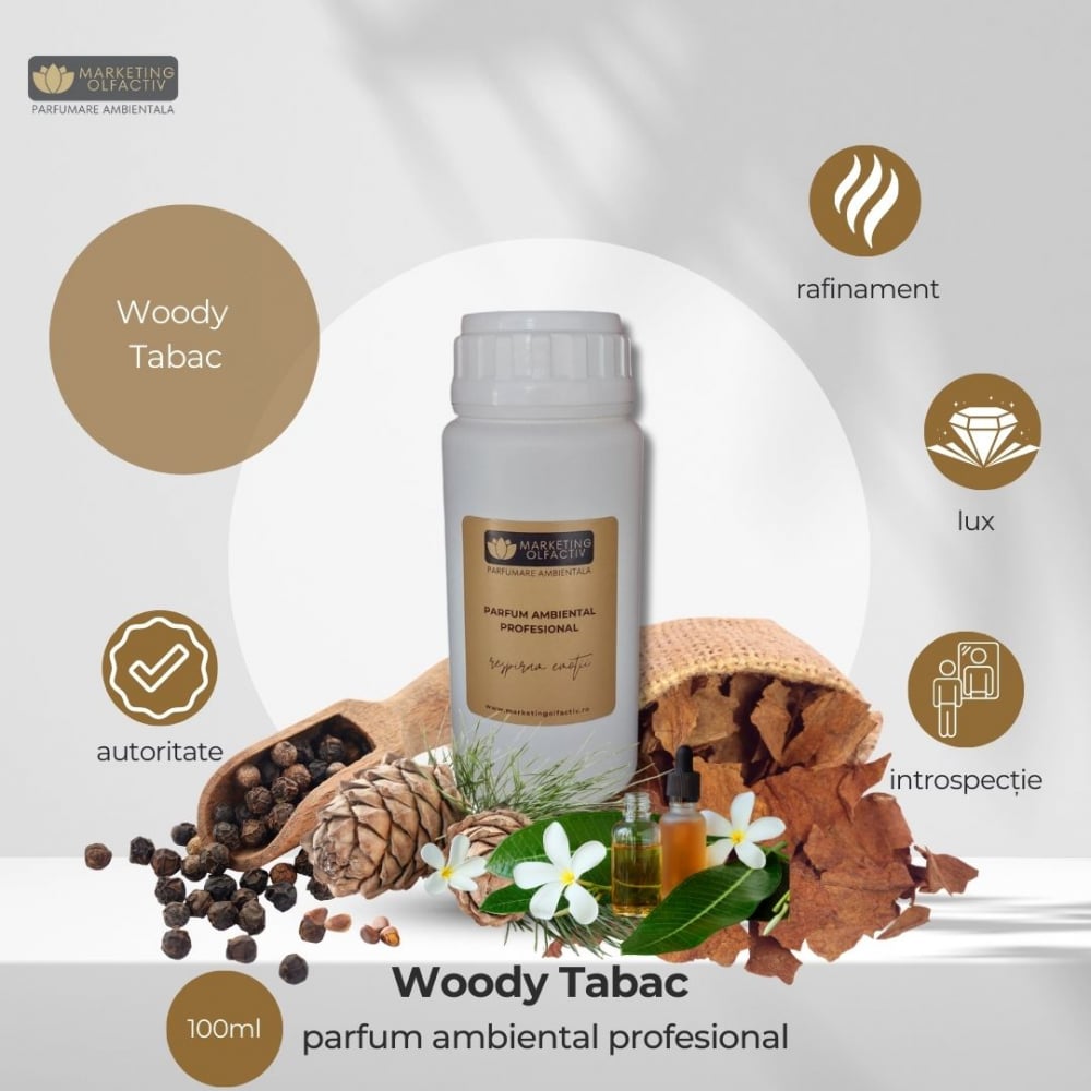 Parfum Ambiental Woody Tabac - eleganță lemnoasă și misterul tutunului [2]