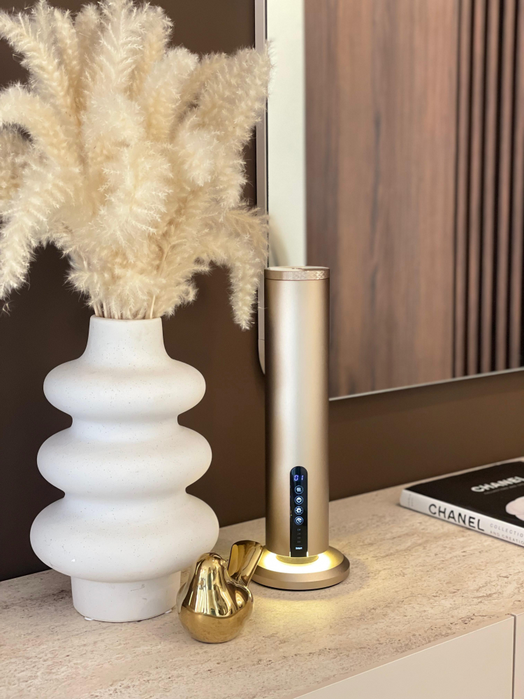 Set parfumare ambientală Luxury S Tower Gold + parfum 100ml [5]