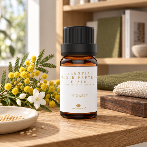 Celestial Elixir Papyrus d’Air – Professional Ambient Fragrance with Sesame, Mimosa and White Musk, 10 ml [2]