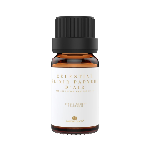 Parfumuri ambientale profesionale - Celestial Elixir Papyrus d’Air – Parfum ambiental profesional cu susan, mimoză și mosc alb, 10 ml