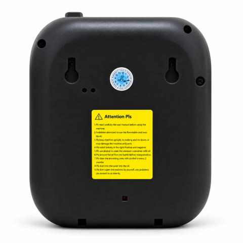 Difuzor profesional de parfum ambiental Nexo Pro Black – fără cablu, 3 baterii R20, Bluetooth, până la 300 m³ / 100 m² [5]