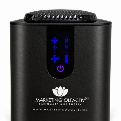 Explorer Tower Black – Difuzor profesional de parfum pentru spații mari, până la 2.000 m³ / 700 m², Bluetooth și rezervor de 800 ml [4]
