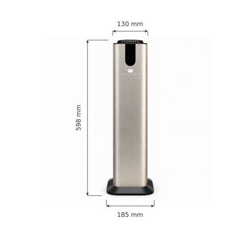Explorer Tower Silver – Difuzor profesional de parfum pentru spații mari, până la 2.000 m³ / 700 m², Bluetooth și rezervor de 800 ml [6]