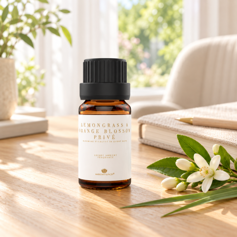 Lemongrass & Orange Blossom Privé – Parfum ambiental profesional citric-floral, 10 ml – Marketing Olfactiv [2]
