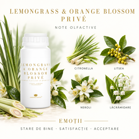 Lemongrass & Orange Blossom Privé – Parfum ambiental profesional citric-floral, 250 ml [4]
