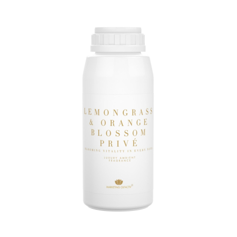 Professional ambient scents - Lemongrass & Orange Blossom Privé – Professional Citrus-Floral Ambient Fragrance, 500 ml