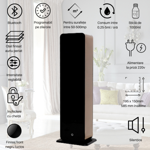 Luxury L Tower - difuzor de parfum ambiental pentru spații de lux [2]