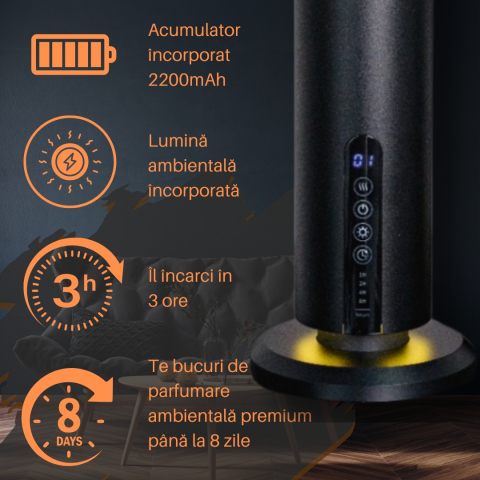 Luxury S Tower - Luxury fragrance diffuser for a flawless style [3]