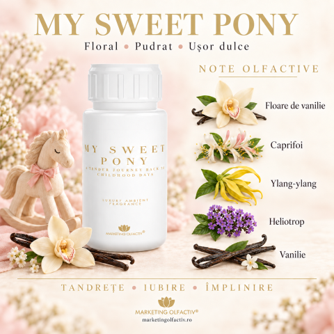 My Sweet Pony – Ambient Fragrance with Vanilla and Powdery Floral Notes, 100ml [4]