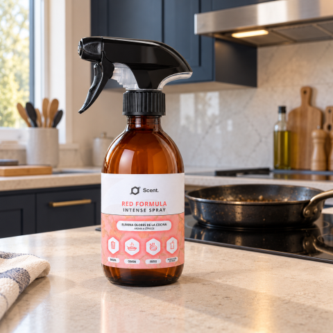 Neutra Red Formula 250 ml – Spray pentru neutralizarea mirosurilor de mâncare, prăjeli și resturi alimentare [1]