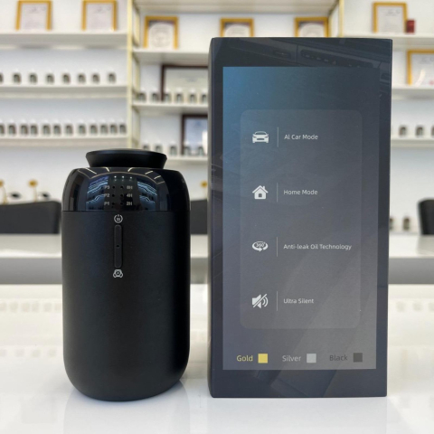 Difuzor de parfum NOLEAK Obsidian Black – eleganță, tehnologie și parfum de ambient rafinat [3]