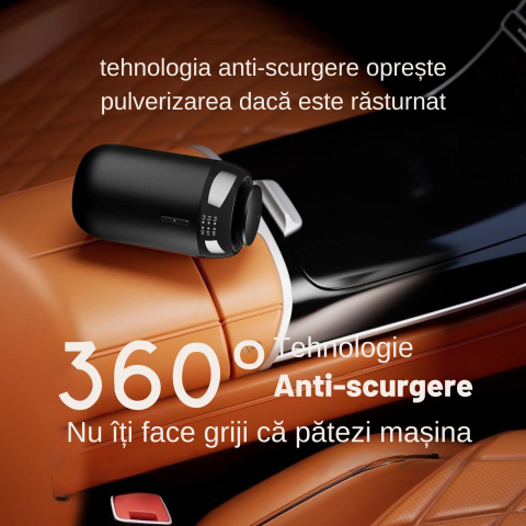 Difuzor de parfum NOLEAK Obsidian Black – eleganță, tehnologie și parfum de ambient rafinat [6]