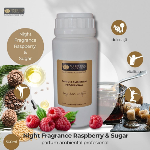Night Fragrance Raspberry & Sugar Ambient Scent - Sweetness and Elegance [1]