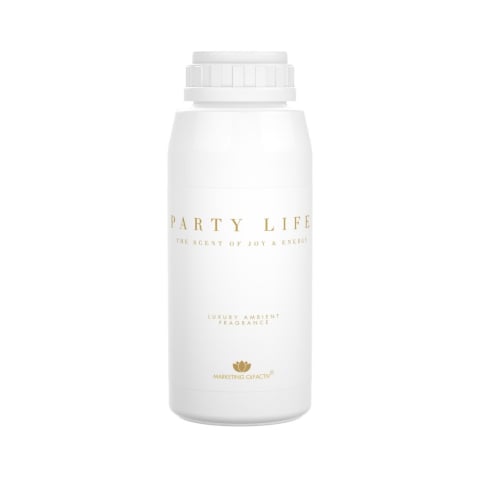 Parfumuri ambientale profesionale - Parfum Ambiental Profesional Party Life - Energie și Dulceață pentru Spații Moderne
