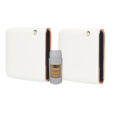 Seturi difuzor + parfum - Set parfumare ambientală 2x Style S Mini ALB + 1x100ml parfum