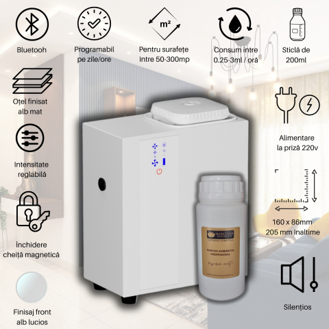 Diffuser + fragrance sets - Explorer S White ambient fragrance set + perfume 250ml