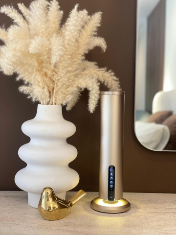 Set parfumare ambientală Luxury S Tower Gold + parfum 100ml [1]