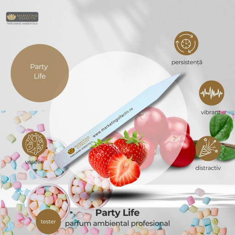 Scent samples - Professional Ambient Perfume Party Life tester - Energy and Sweetness for Modern Spaces