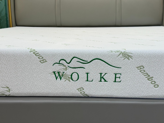 Saltea ortopedica Wolke Memory Bamboo 140x200x20 cm, husa detasabila cu fermoar, 1 cm spuma memory gel, 19 cm spuma poliuretanica de baza, fermitate medie [2]