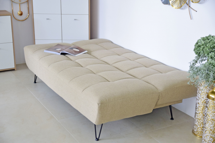 Canapea Bombay 192x97x90 cm Rabatabila Bej [5]