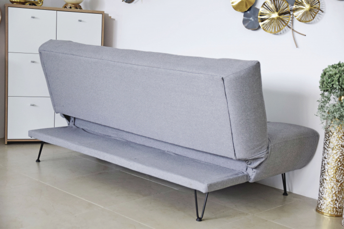 Canapea Bombay 192x97x90 cm Rabatabila Gri [4]
