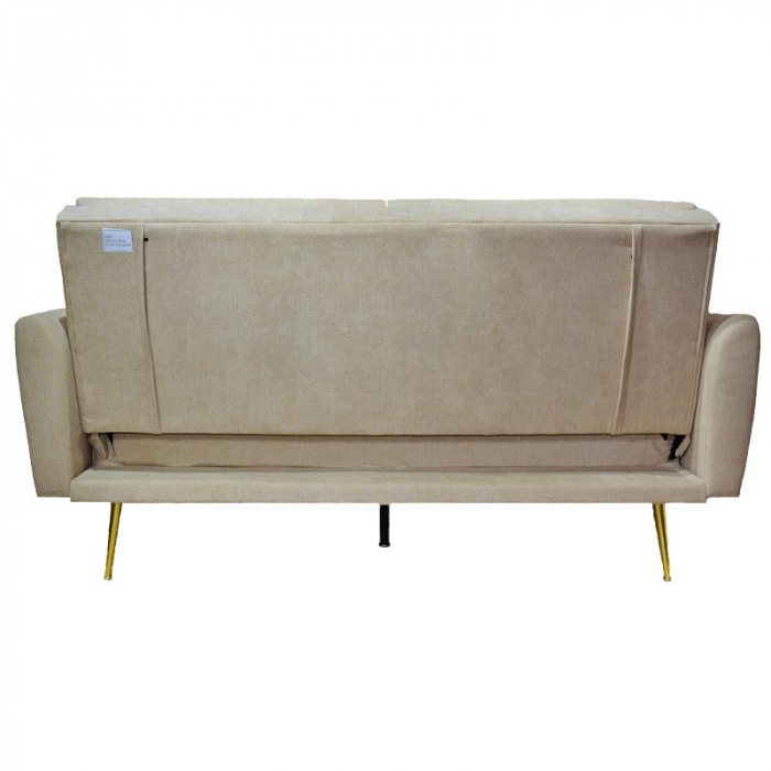 Canapea Diva 210x88x84 cm Rabatabila Stofa Bej [3]