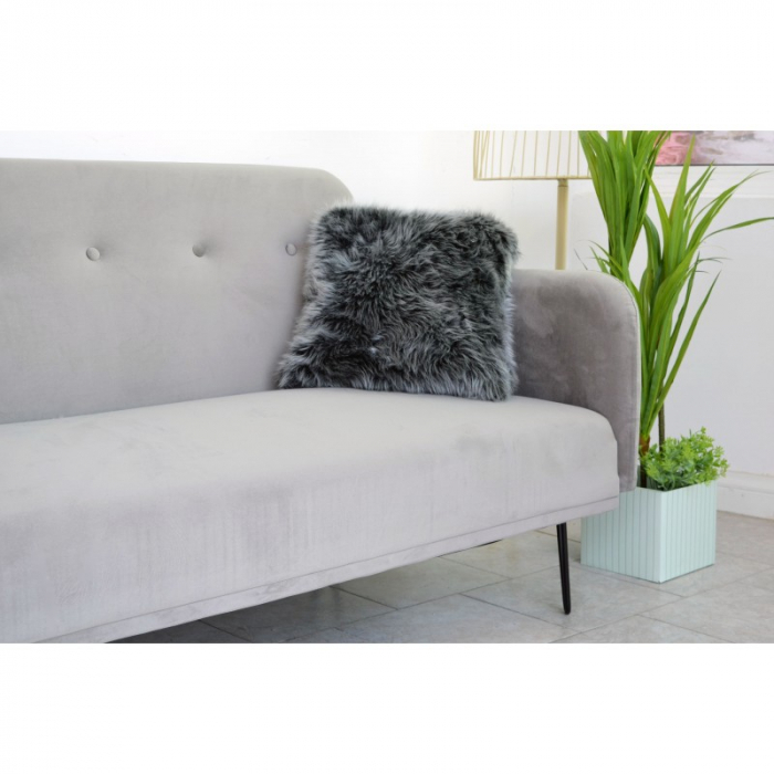 Canapea Every-Day 200x80x76 Rabatabila Catifea Light Grey [6]
