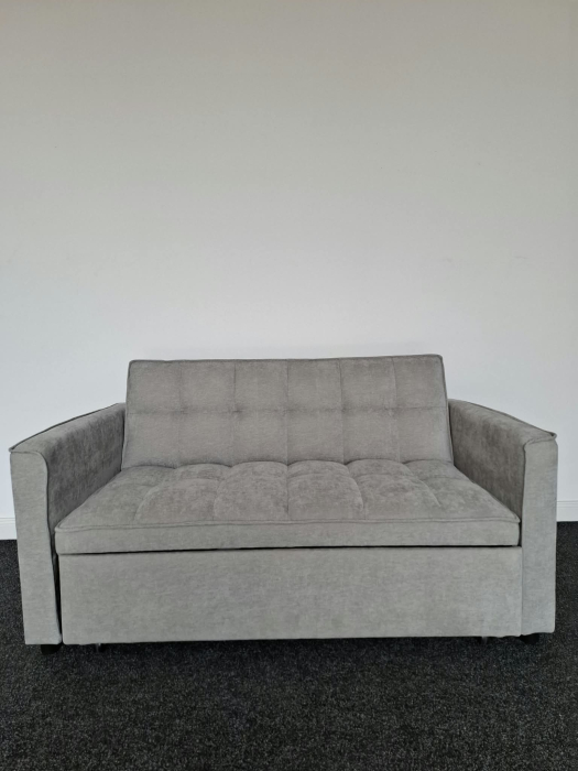 Canapea extensibila 2 locuri 140x77x90 cm Tapitata Stofa Verde Model One (cod AF25085) [8]