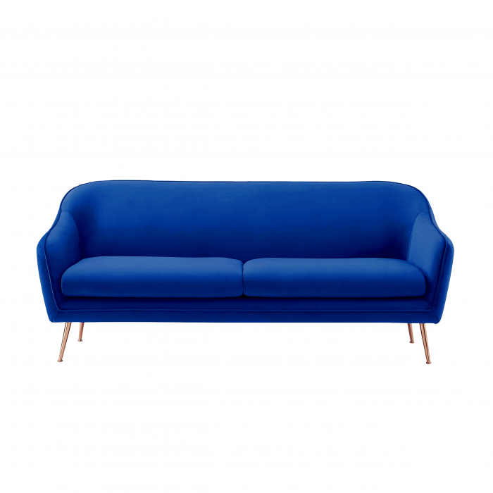 Canapea Prestige 194x83x86 cm Catifea Roz [3]