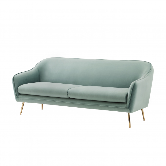 Canapea Prestige 194x83x86 cm Catifea Turcoaz [3]