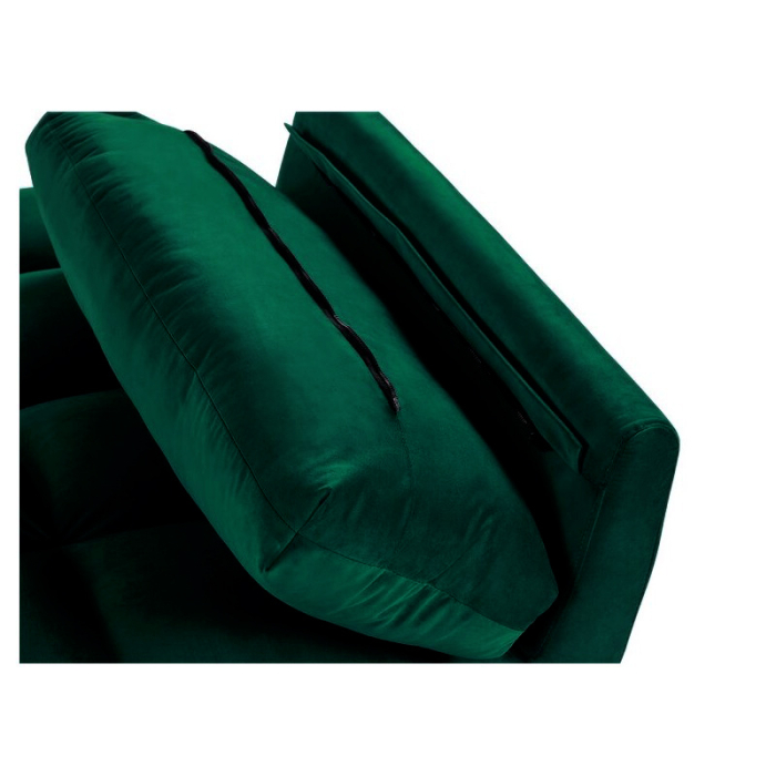 Canapea Rubik 213x77x81 cm Tapiterie Catifea Light Grey [11]