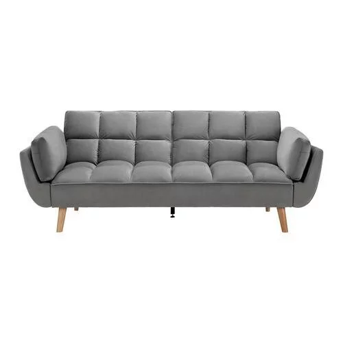 Canapea Rubik 213x77x81 cm Tapiterie Catifea Light Grey [6]