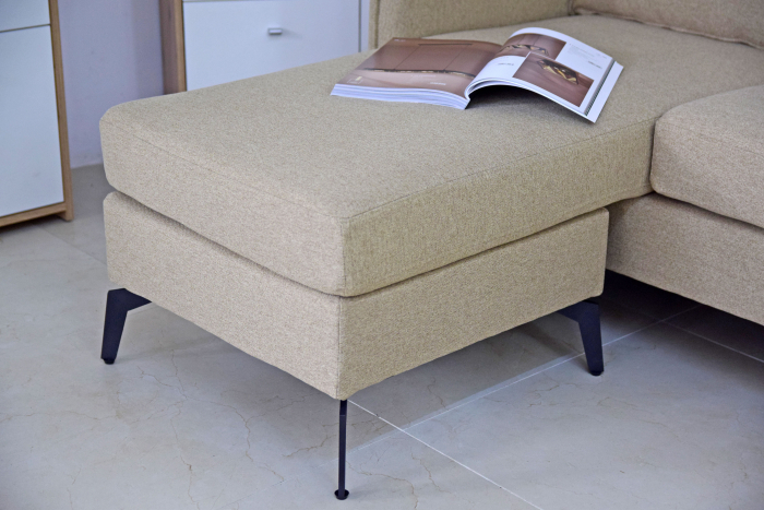 Coltar Hyperion Reversibil Stânga/Dreapta 193x86x136 cm Stofa Bej [10]