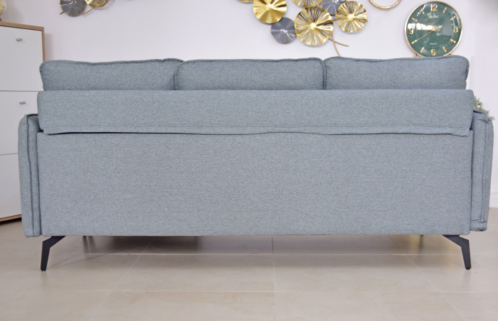 Coltar Hyperion Reversibil Stânga/Dreapta 193x86x136 cm Stofa Cyan-Gri [6]