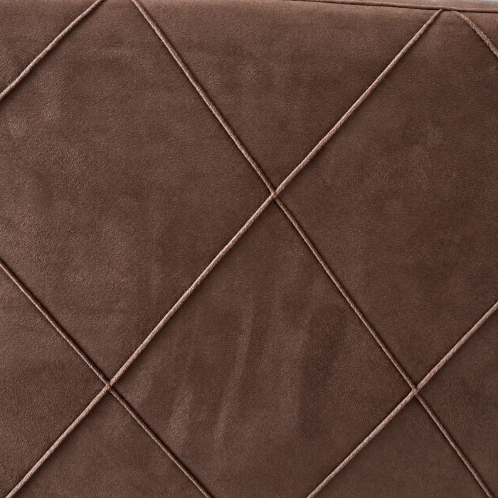Coltar Kayra 310x90x250 cm Lada Depozitare Tapitat Catifea Nuanta Maro [7]