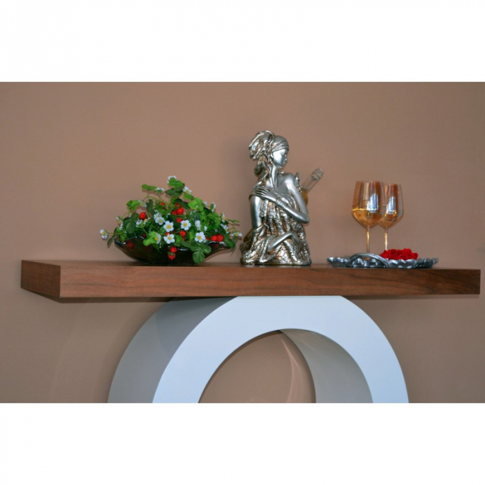 Consola Oscar 120x84x35 cm Fa01 Nuanta Maro/Alb [3]