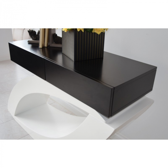 Consola Oscar 140x82x40 cm FA092 Alb/Negru [5]