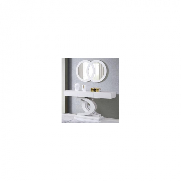 Consola Oscar 160x80x40 cm Nuanta Alb [2]