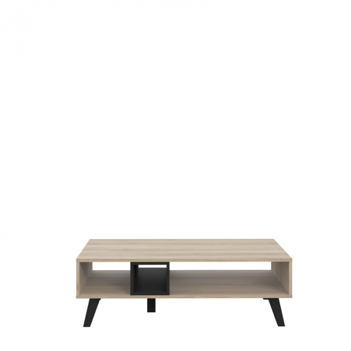 Masa Lora 110x35x65 cm Nuanta Sonoma/Negru [3]