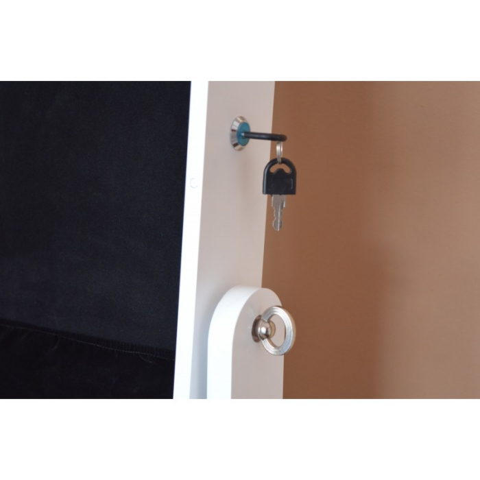 Oglinda Bijou 42x160x45 cm Nuanta Alb [7]
